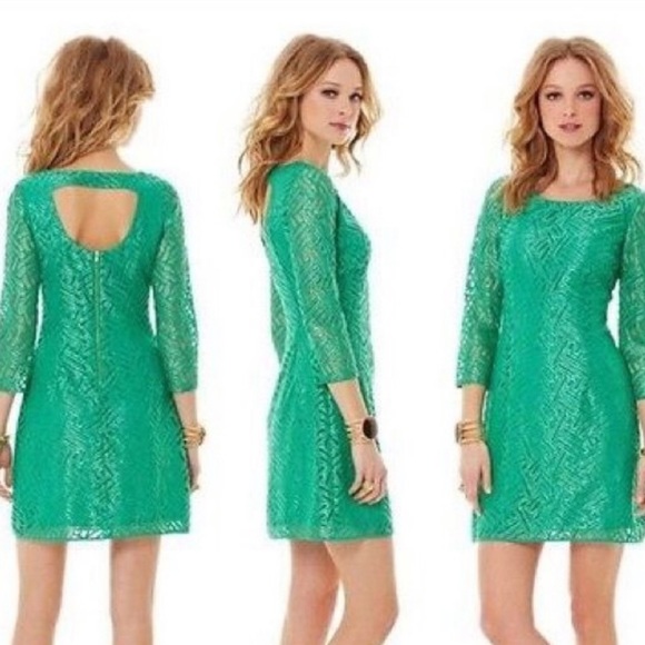 Lilly Pulitzer Dresses & Skirts - Lilly Pulitzer Green Camilla Dress Sz 00